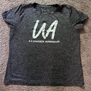 Under Armour Charcoal Heather Tee